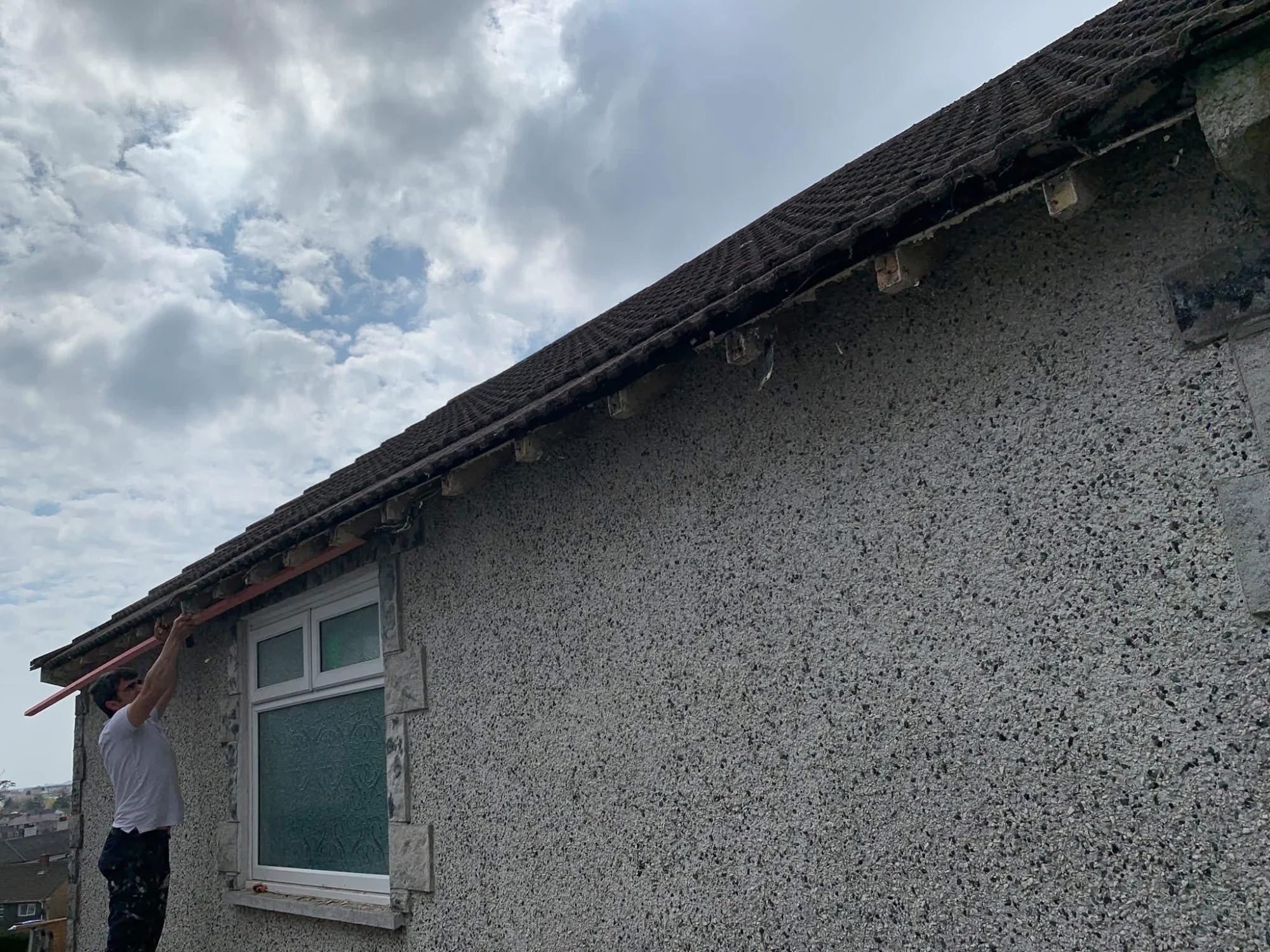 Storm damage roof repairs in Gorran Haven