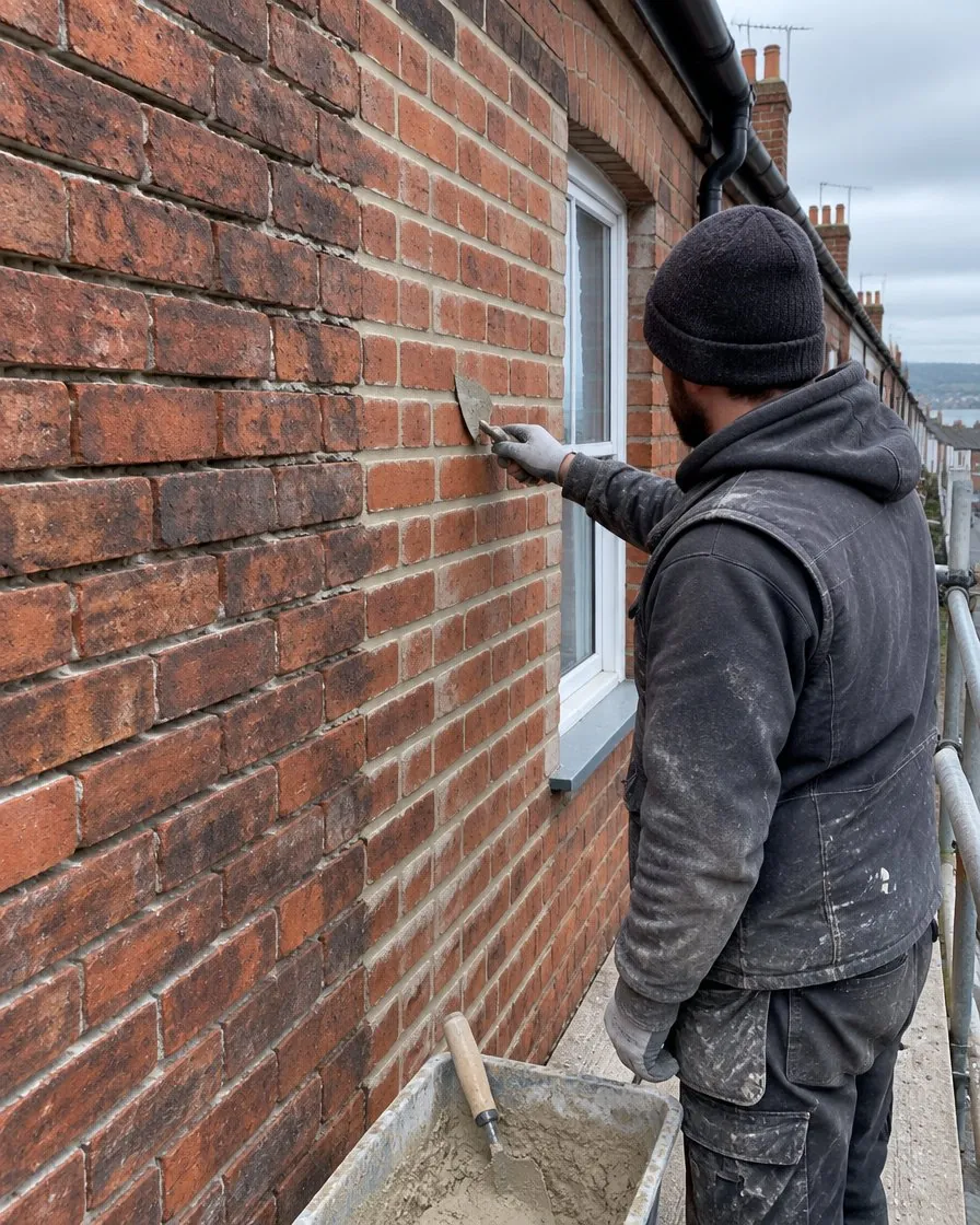 Brickwork and repointing in Gorran Haven