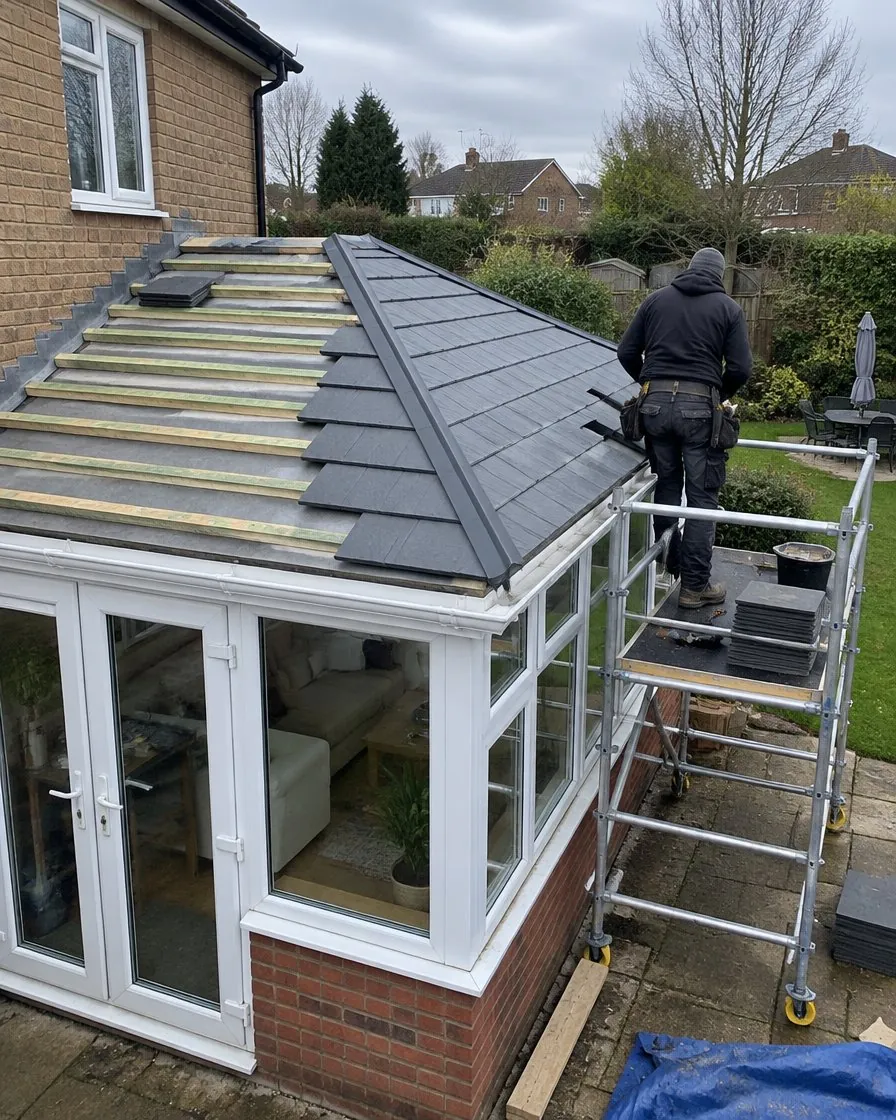 Conservatory roof replacement in Gorran Haven
