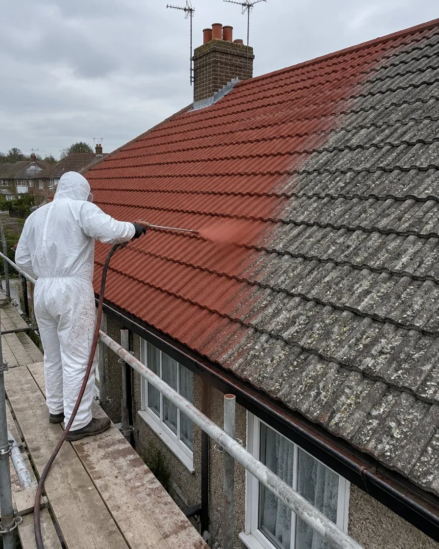 Roof painting and coating in Gorran Haven